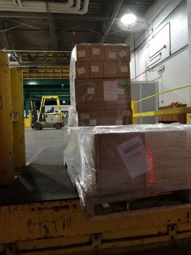 On Tues, April 21st  #TheBrigade Group along with  @VCHhealthcare, Dr. John Yee, Dean Chittock, and Albert Csapo were able to facilitate a cross country donation of 50,000 surgical masks for  @RossMemorial that was delivered from Vancouver, BC to Lindsay, ON within 2 days.