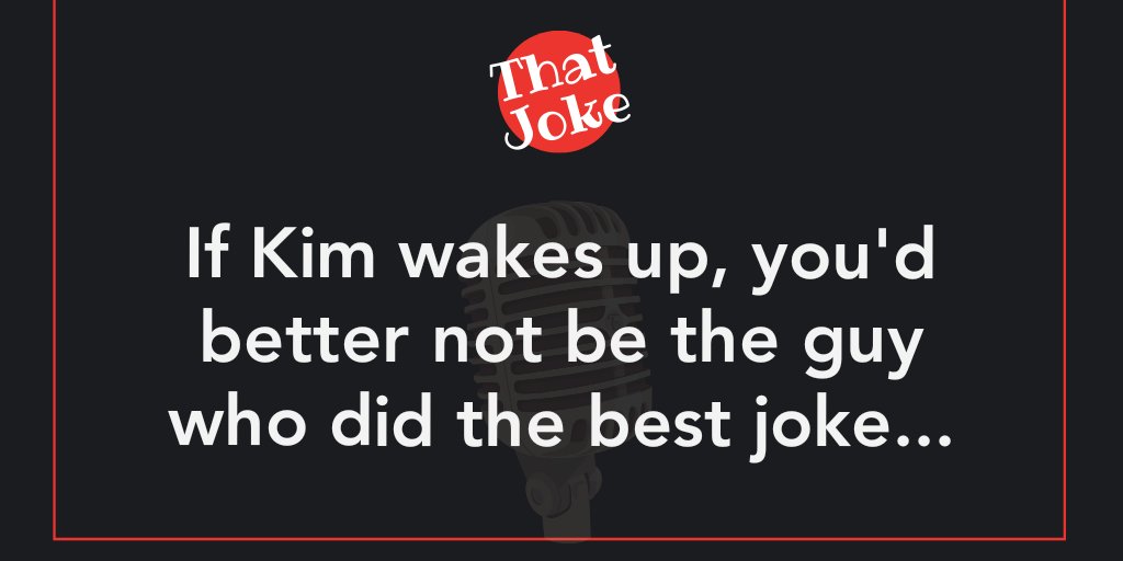 ThatJoke3's tweet photo. Definitely not.

#KimJongUn #KIMJONGUNDEAD https://t.co/sFaefA5k2b