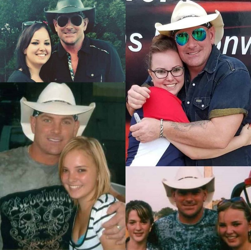 EmilyJean2012's tweet photo. @KAcom my mom at our last Keith show (Stark Co Fair 2017.. it was raining- she made the paper) and I continued the tradition for the quarantine show tonight with her via video chat! 😂 https://t.co/Z7EublT4Jx