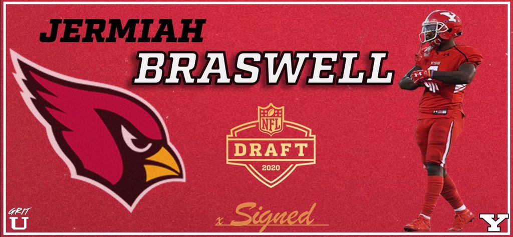 YoungstownStFB's tweet photo. Youngstown ➡️ Arizona 

Congrats, @jbraswell97!  

#ProGuins // #GritU https://t.co/nHgqS7mYzI