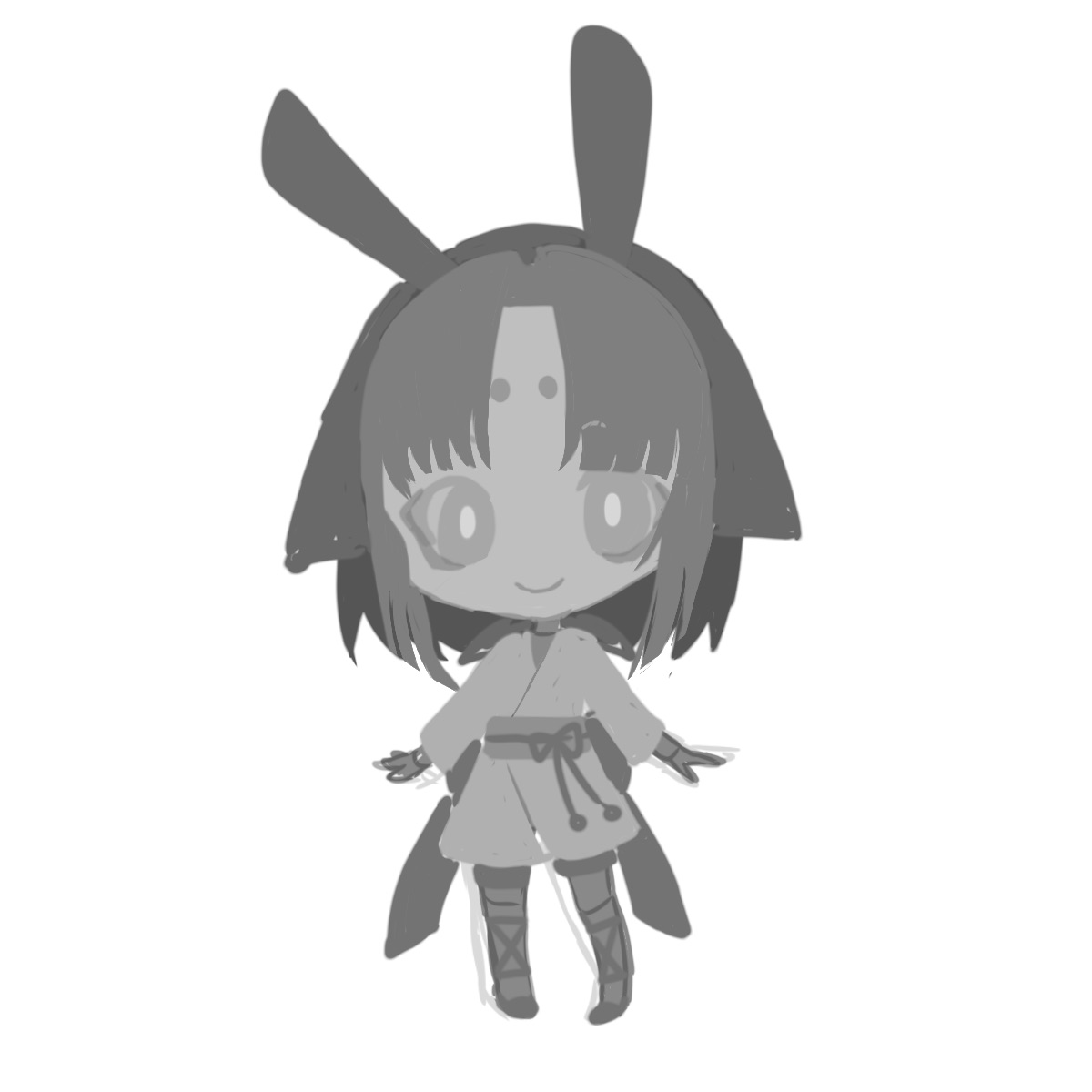 やわらかすぃか さいとうなおき先生式キャラクターデザインチャレンジ続き 配色センスがなさ過ぎて早くも挫折しそうです 3