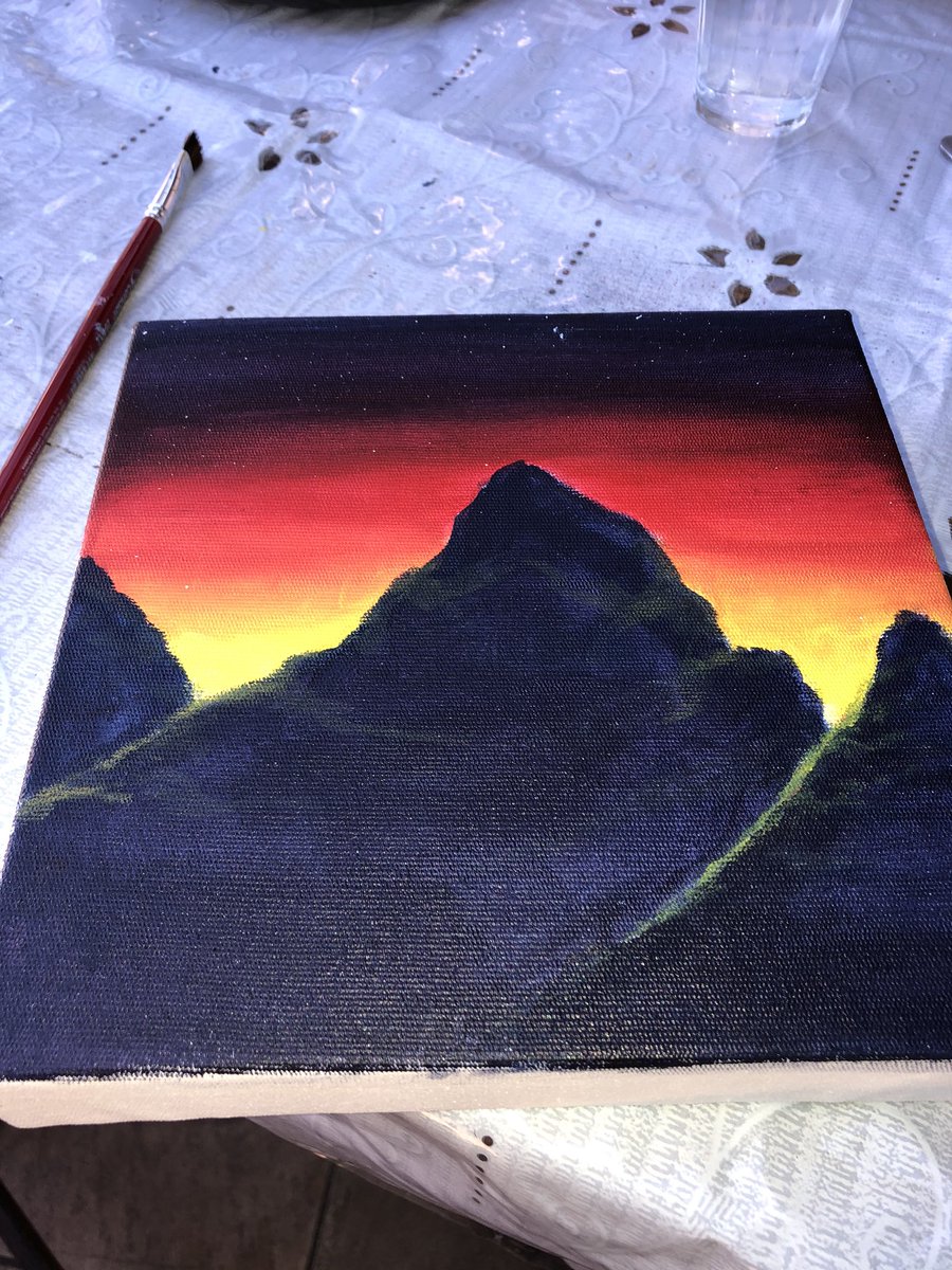 EricoMissoes's tweet photo. Pintei um quadro e achei mo bonito, vou biscoitar ele aqui 😁 https://t.co/caO1rY7FfL