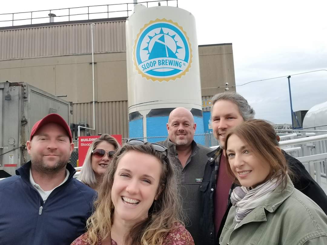 Bill68B's tweet photo. @somegoodnews Brewery tours with friends.Making memories https://t.co/aLzsRGQWIU