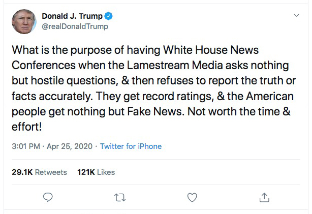 ThreadFor  @realDonaldTrump You have no obligation to engage people acting in bad faith.