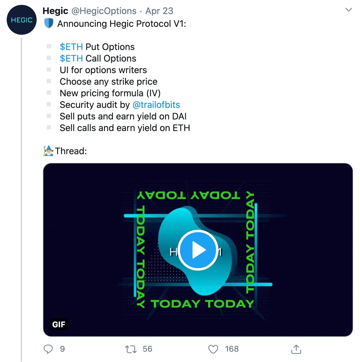 This was the right advice, and we generally expect people listen to us when they& #39;re paying for our help.Instead, Hegic patched the few bugs we found, made no further changes, misrepresented our 3-day code review as an "audit", then immediately deployed.