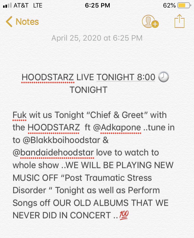 Tonight tune in to my Live on Instagram me and ⁦<a href="/ScootDogg650/">blakkboi,  Hoodstar</a>⁩