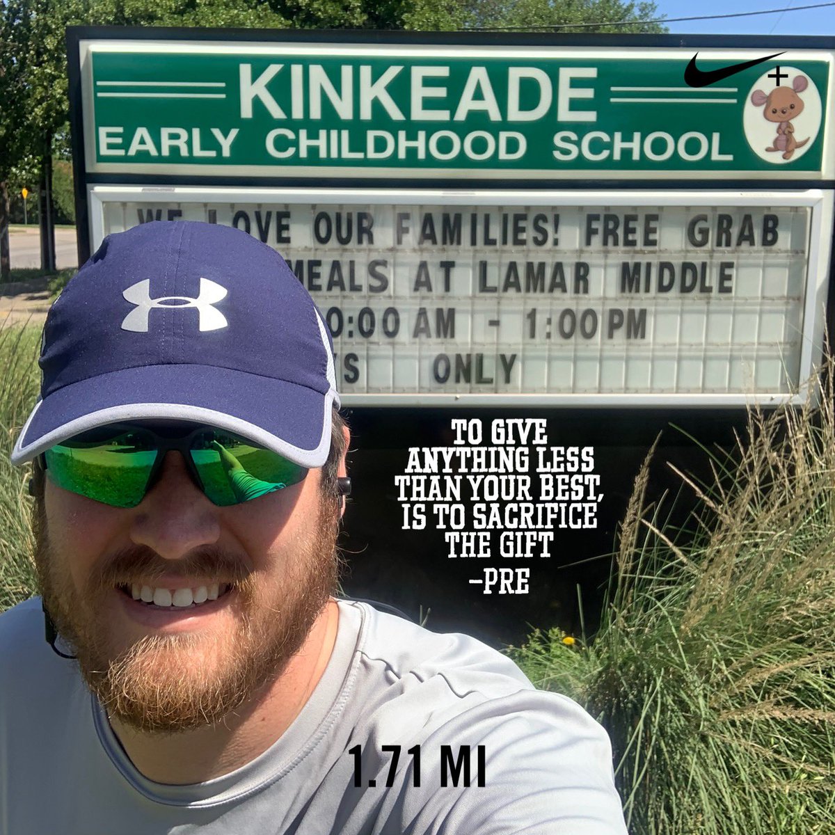 CoachQSays's tweet photo. (1/3) Another week means 6 more schools down!! This week it was #Schulze, #Brown, #Lamar, #Kinkeade, #Elliot, and #Townley! I’ve got three schools left: #Stipes, #JohnHaley, #Nimitz. #runtoschoolchallenge #runningirvingisd #36schoolsin30days #33down3togo https://t.co/y3DDMQtger