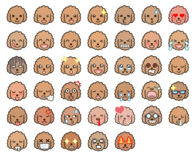 プードル絵文字のtwitterイラスト検索結果 プードル絵文字のtwitterイラスト検索結果