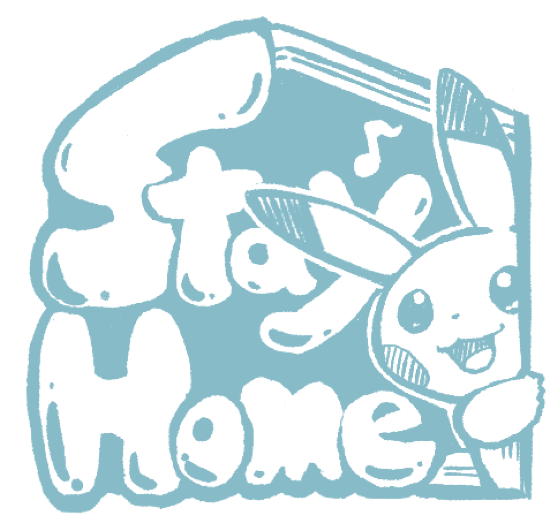 pokemon (creature) no humans monochrome open mouth smile blue theme simple background  illustration images