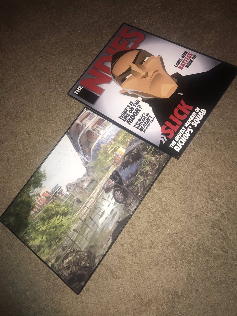 Britt_713's tweet photo. Finally framed some artwork for when I move after all of this. @BlueGeekMusic @djtonydrake https://t.co/LRDdV80bTP
