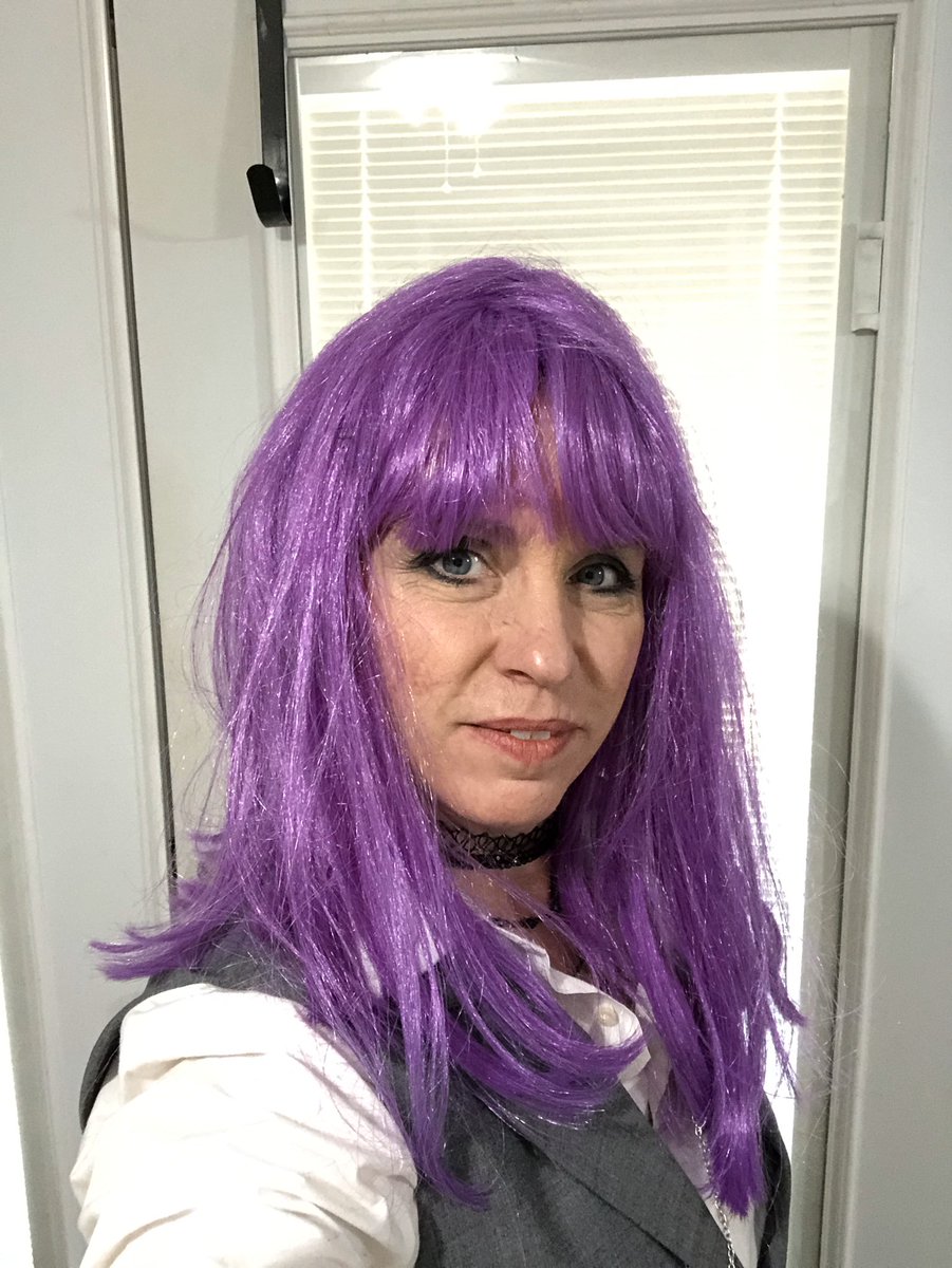 I’ve been having some fun playing “dress up” for my classes. So glad I loved doing this as a child. Forget algebra. Need skills learned from preschool! Some Schitt’s Creek fan girling here! #spring2020 #TeachFromHome