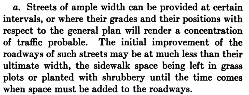 First, obviously, we can just overbuild streets so that whenever drivers decide to show up, there will be plenty of space ready for them. Presumably also free candy and foot rubs. No indication of cost here, maybe it's free? Maybe all that sidewalk we're not building covers it?