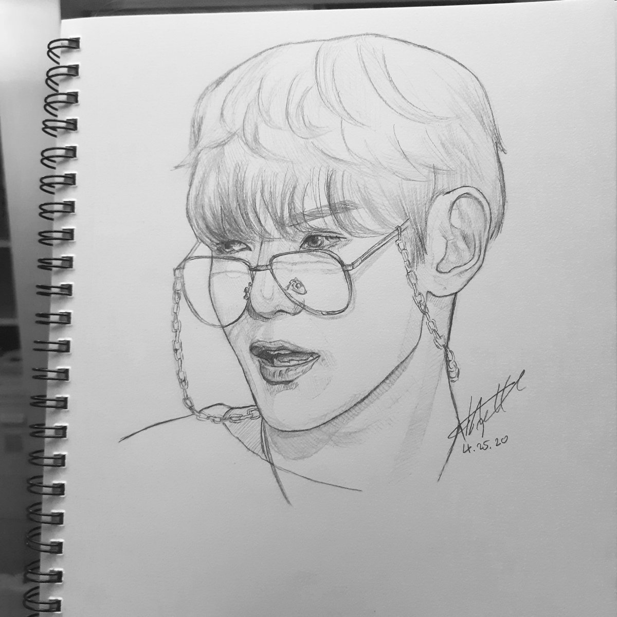  #sixfanarts I drew yeosang today :) Ahaha idk if i should continue...I'll prob just end it here, i would prob still draw them but not post it here #ATEEZ  #yeosang  #ATEEZfanart  #kpopfanart  #fanart