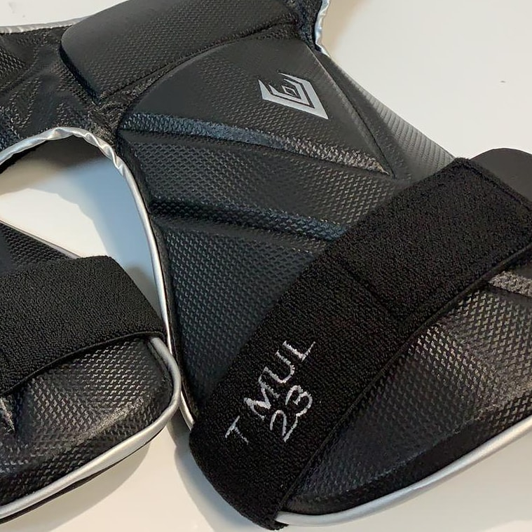 SportsVeritus's tweet photo. Our thigh pads can be fully personalised with your name and number. Fully embroidered in house #ukmade #thighpads #thighpad https://t.co/TG6nbKTugF