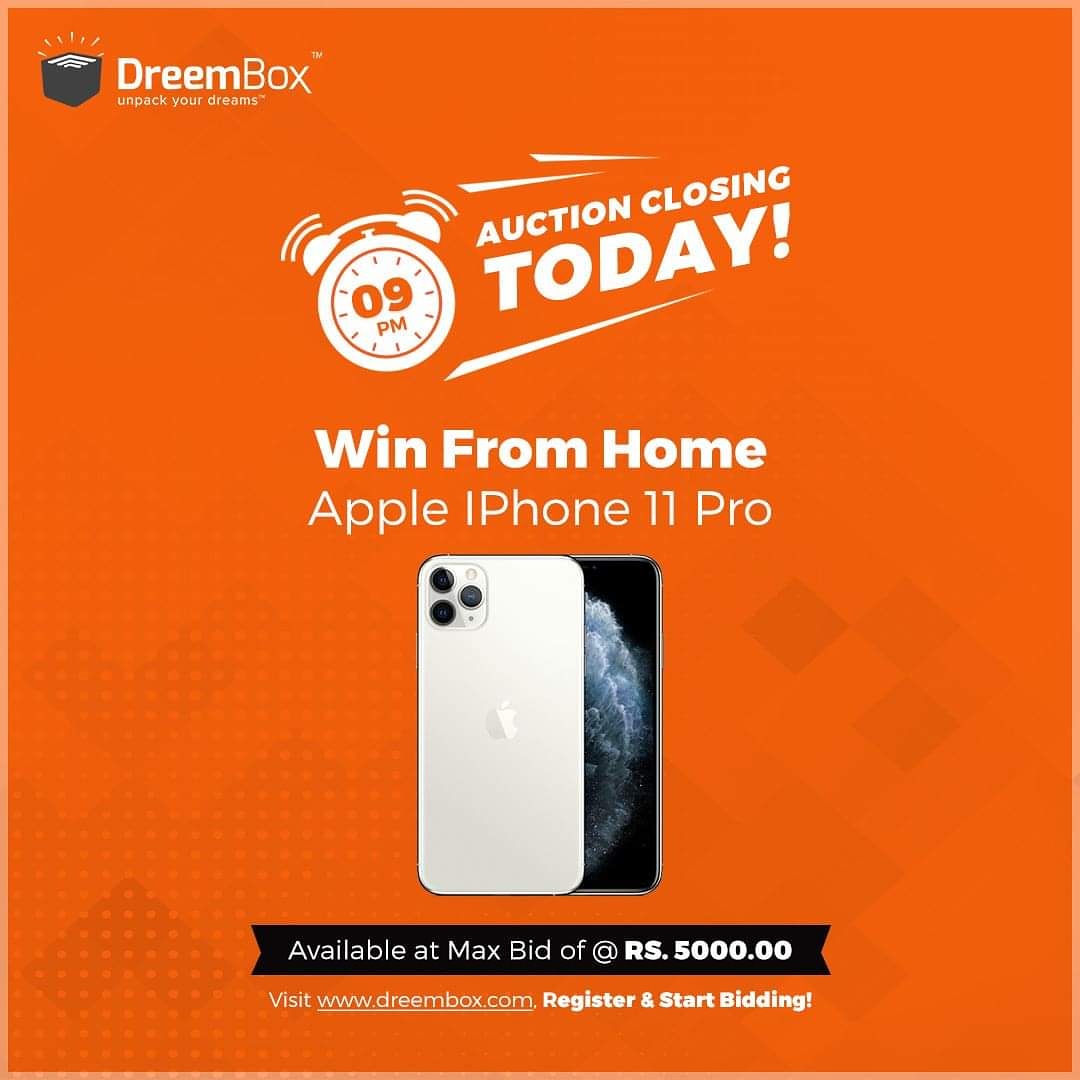 mydreembox's tweet photo. #Get #Apple #iPhone #11Pro #Auction #Ending #Today #at 09:00 PM @ https://t.co/b0su7CVG5R #Bidding #Gamming #FreeBids #WIn #i20 #iPhone #KTM #Redmi #Note #8Pro #Lenovo #egion #Y540 #LG123cms #Honda #Activa5G #flipkart #Amazon #Dreembox #credits_Sony_HT-RT3 #Real_Home_Theatre_ https://t.co/4Tj0Yqj157