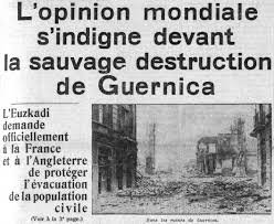 9)Le nombre officiel de victimes, toujours maintenu depuis par le gouvernement basque, fait état de 1 654 morts et de plus de 800 blessésBilan revu à la baisse par des travaux historiques plus récents mais qui n’en reste pas moins atroce : plusieurs centaines