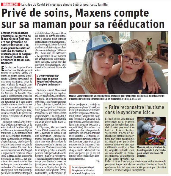 EverestdErnest's tweet photo. Merci @ledauphine pour cet article sur #Magali et #Maxens !
Un article qui résume bien la situation des #SupersParents dans cette situation de confinement ! https://t.co/AuqDJuP7aM