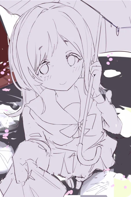 まのちゃんのラフ 