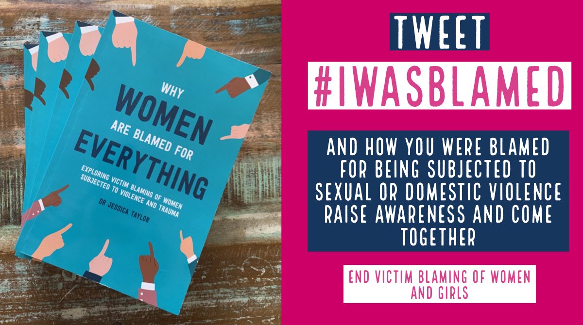 TODAY 26th April 2020 Together we launch  #IWasBlamed  #IWasBlamed Women and girls: Use the # to tweet about how you were blamed and who by RT the tweets containing the hashtag Show love to others who have been blamed We will collect thousands of experiences today.