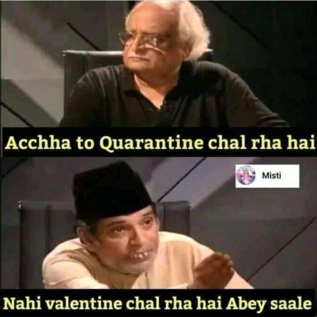 Pushkar0124's tweet photo. Abey Saale 😂 #QuaratineLife #nothing_to_do #StayHomeSaveLives https://t.co/iPlVxMRH22