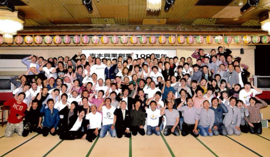 2012年4月8日、吉本興業創業100周年特別公演初日「伝説の一日