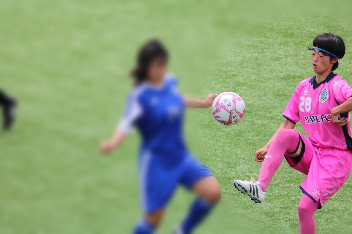 武庫川女子大学サッカー部 4回生 背番号28 藤田七海 目をつぶっても余裕です