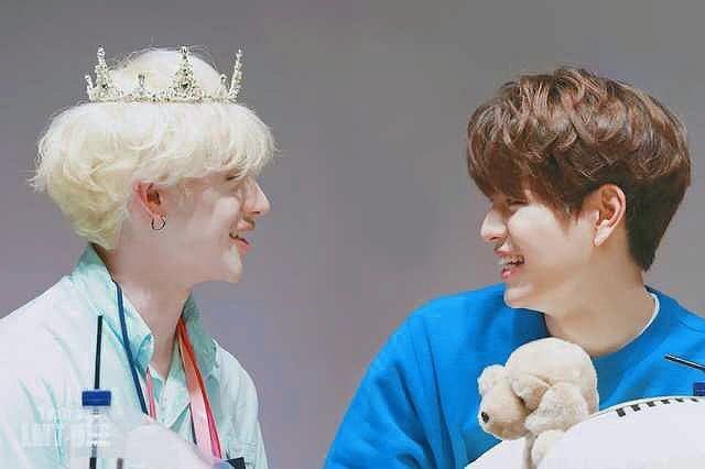 - The way Chan looks at Seungmin...