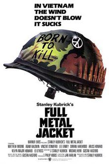 1. Full metal Jacket: i thought at first it could be hopp going crazy the way private pyle did in the beginning of the film but later came to a possible conclusion that it could be about hopps experience in nam and while he’s in russia he’s looking back on his experience