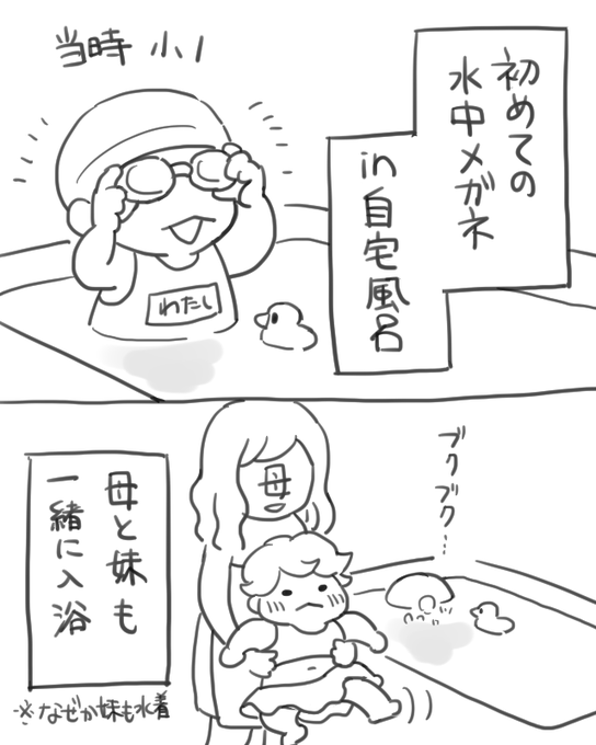 わたしが風呂嫌いなの絶対これがトラウマになってる 