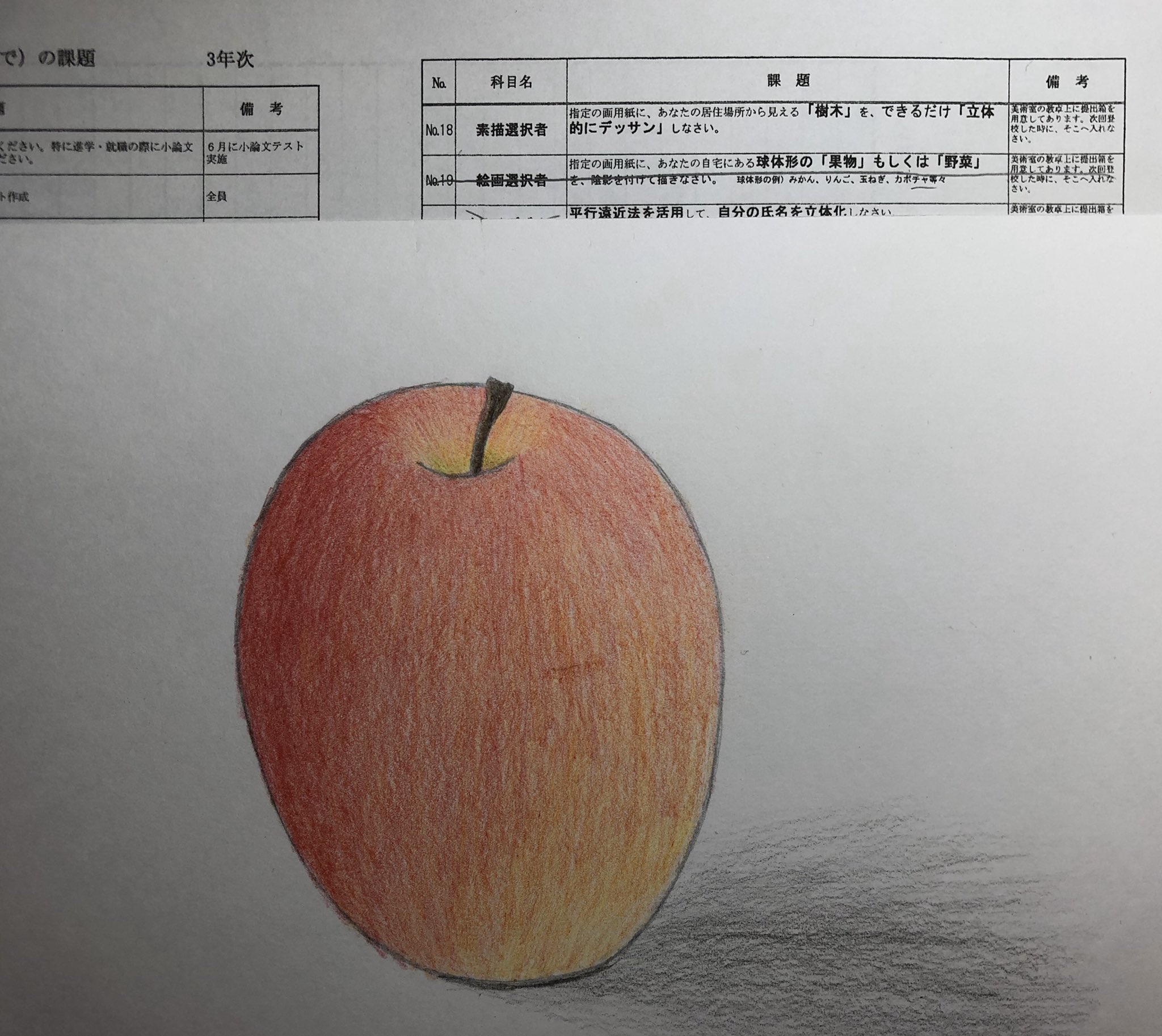 み缶 低浮上 学校の絵画の課題だけどリンゴのデッサンしました うちには画材があまり無いので色鉛筆で塗りました まだまだ下手くそだけど見てくれると嬉しいです イラスト デッサン 色鉛筆 色鉛筆画 T Co 7ysfyjronz Twitter