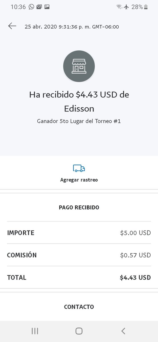 PAGO REALIZADO!. GANADOR 5° LUGAR DEL TORNEO #1.
GRACIAS <a href="/xjeanx48/">3DY55OM</a>, y <a href="/PierreSosa007/">Jhon Pierre Sosa</a> por patrocinar🥳