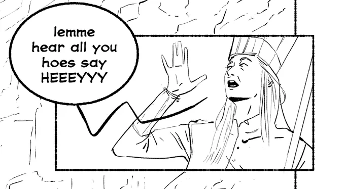 I'm not in charge of writing squire....but I am in charge of all the lettering 