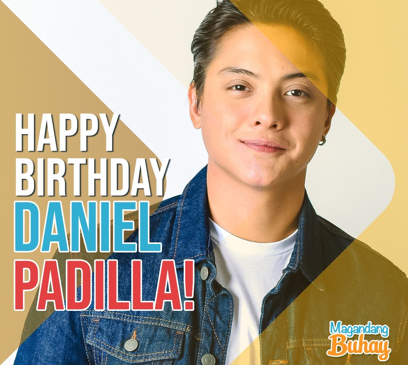 Happy Birthday sa ating King of Hearts Daniel Padilla! We wish you Magandang Buhay! 