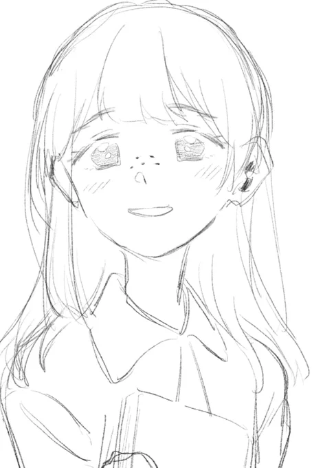 あ…かわいい😍(まだ下描き)
#あつまれどうぶつの森 