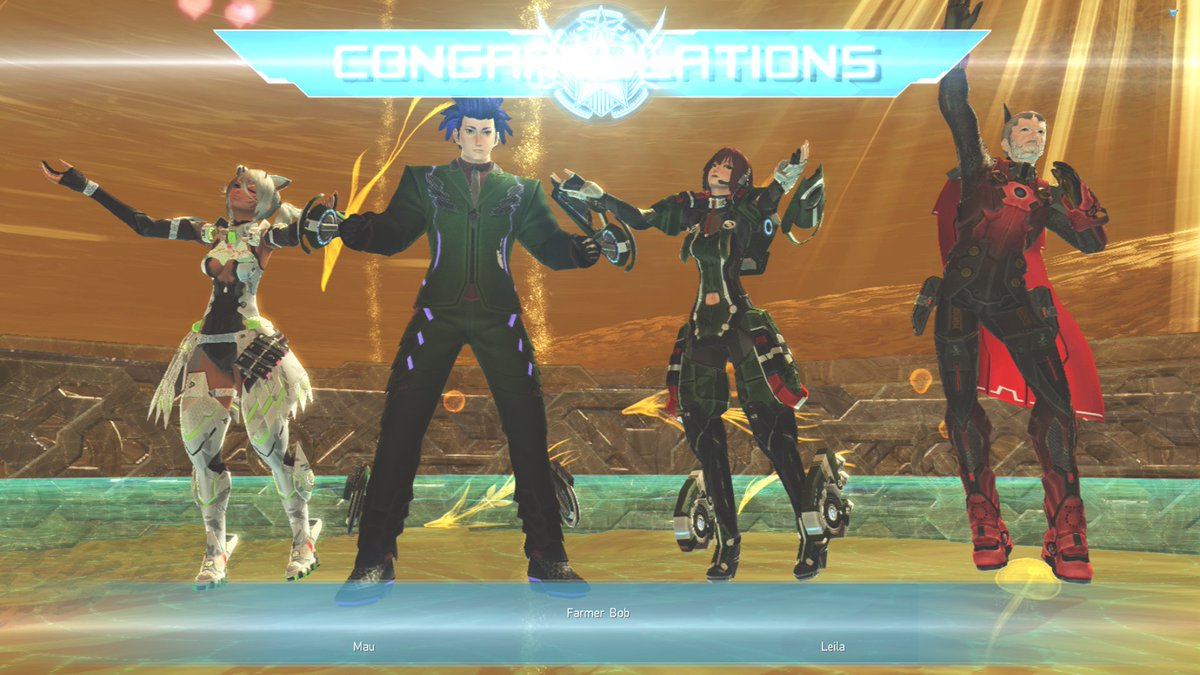hanexbone's tweet image. Friends by Default #PHANTASYSTARONLINE2 #XboxShare