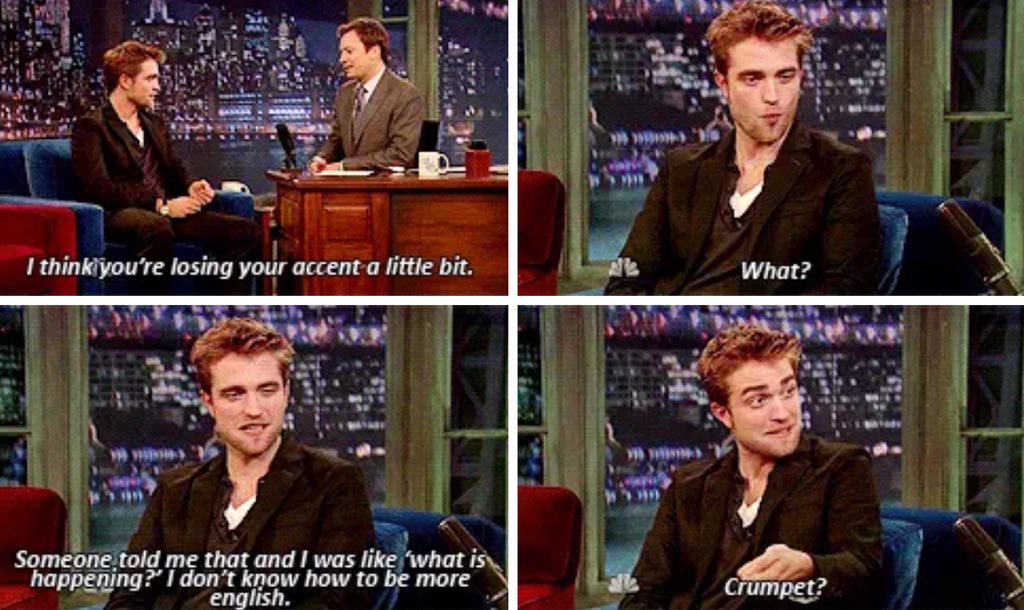 Robert Pattinson on twilight