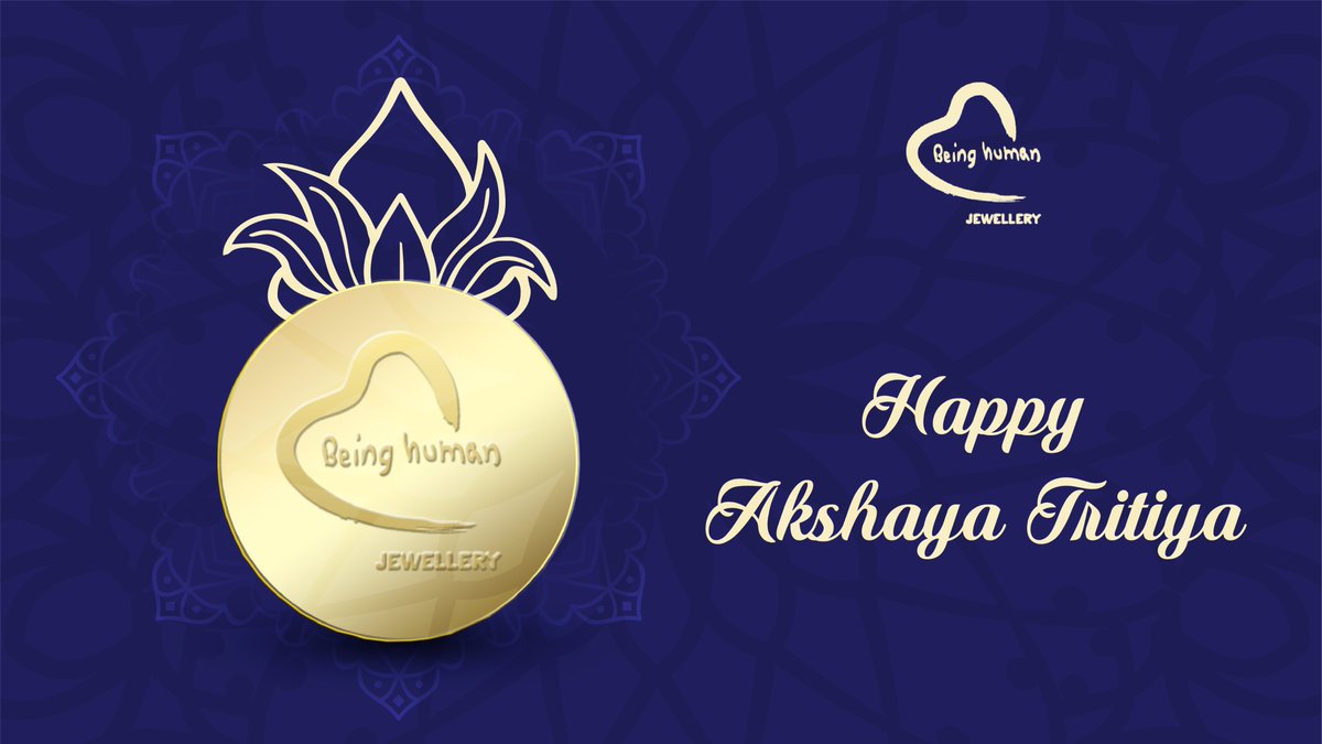 On the auspicious occasion of Akshaya Tritiya, BeingHumanJewellery wishes you all a new beginning of greater prosperity, success, and happiness! #BeingHuman #BeingHumanJewellery #AkshayaTritiya #AkshayaTritiya2020 #wishes