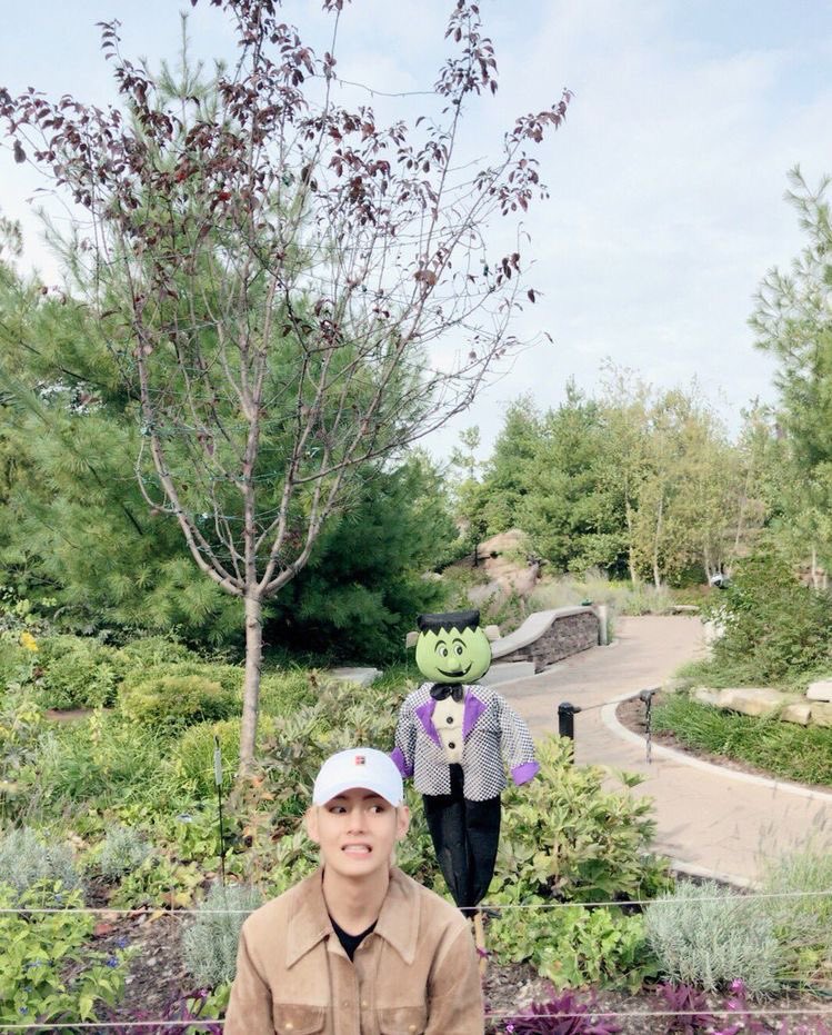 kim taehyung and parks — a short thread
