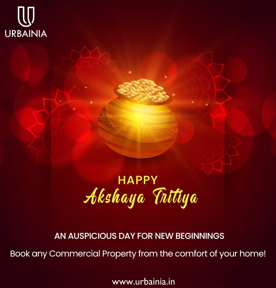 Urbainiaspaces's tweet photo. Open the doors of prosperity on the auspicious occasion of #AkshayaTritiya &amp; book a commercial property with Urbainia Trinity NX.

#Urbainia #UrbainiaTrinityNX #Investment #Commercial #Officespaces #GreaterNoidaWest #Festival #ITSpaces #lockdown #StaySafe https://t.co/x8UBCvRHhJ