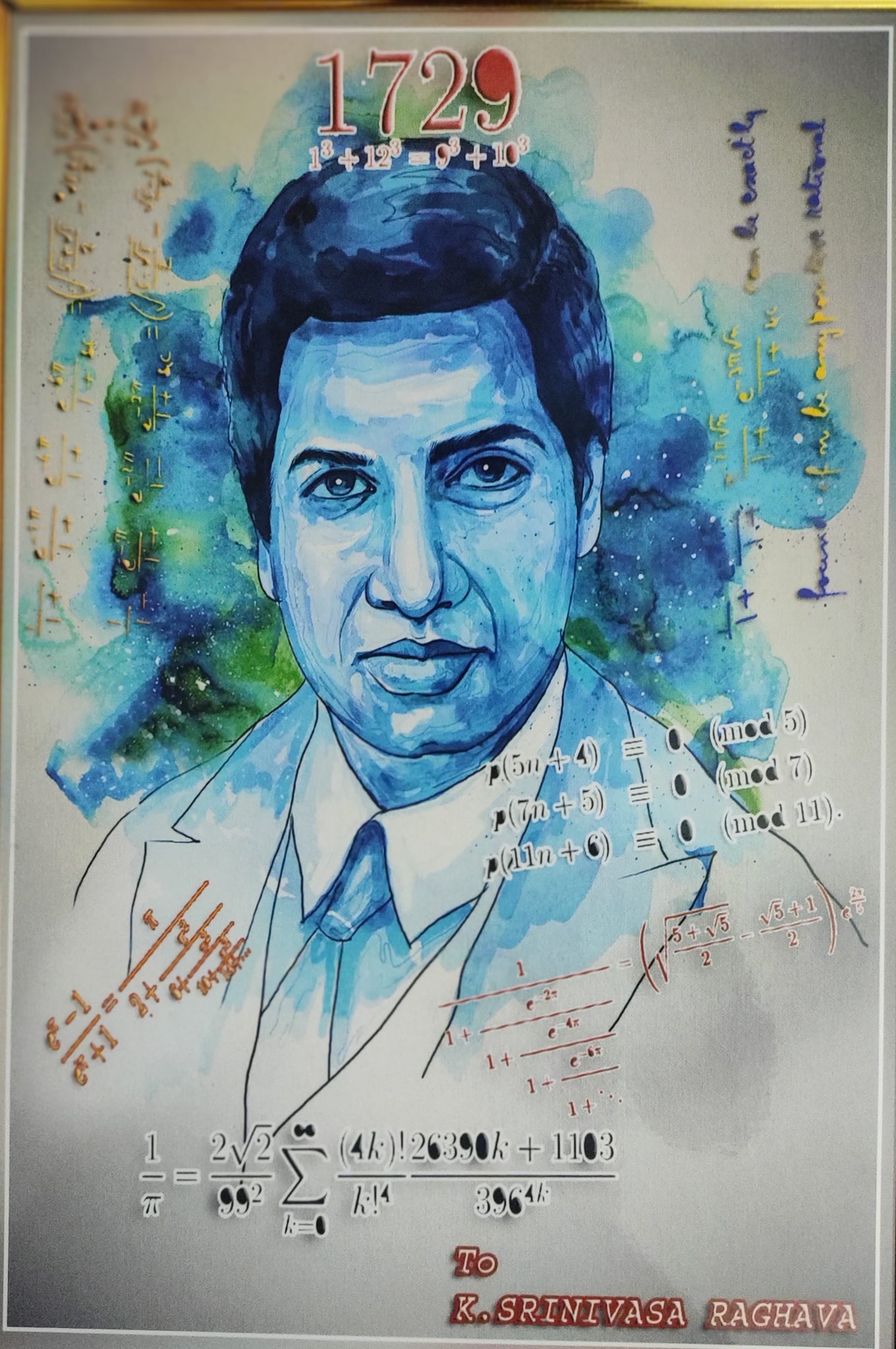 National Mathematics Day 22 december which is observed on Birth anniversary  of Srinivasa Ramanujan Illustration plain background Stock Vector Image &  Art - Alamy