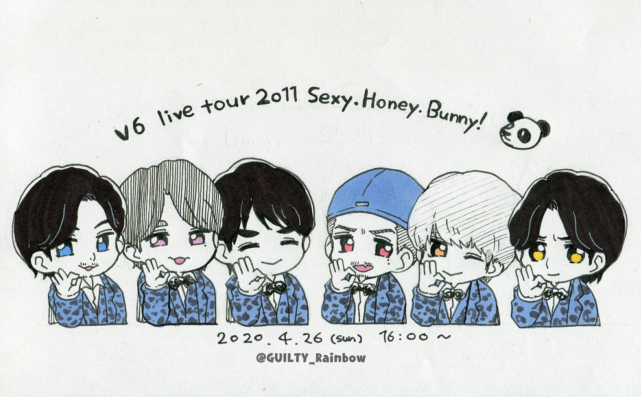 【未開封】V6/live tour 2011 Sexy.Honey.Bunnya