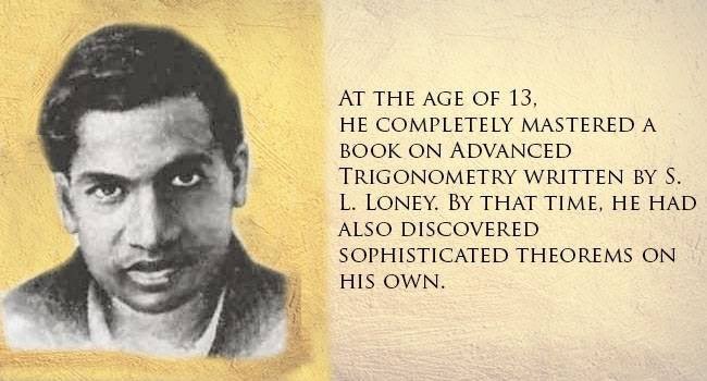 He was a prodigy and a mathematical genius. He emerged from extreme poverty to become one of the most influential mathematicians. As a boy he refused to learn anything but mathematics,was almost entirely self taught and his pre-Cambridge work is contained in a series of Notebooks