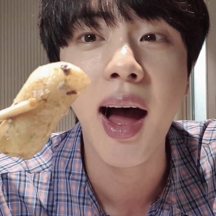 seokjinnie and his food — a short thread 