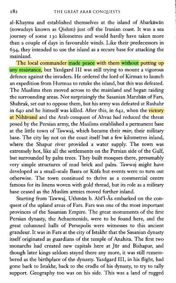 This was pretty much the same story with every city as the Muslims arrived.

Any city that was not y...