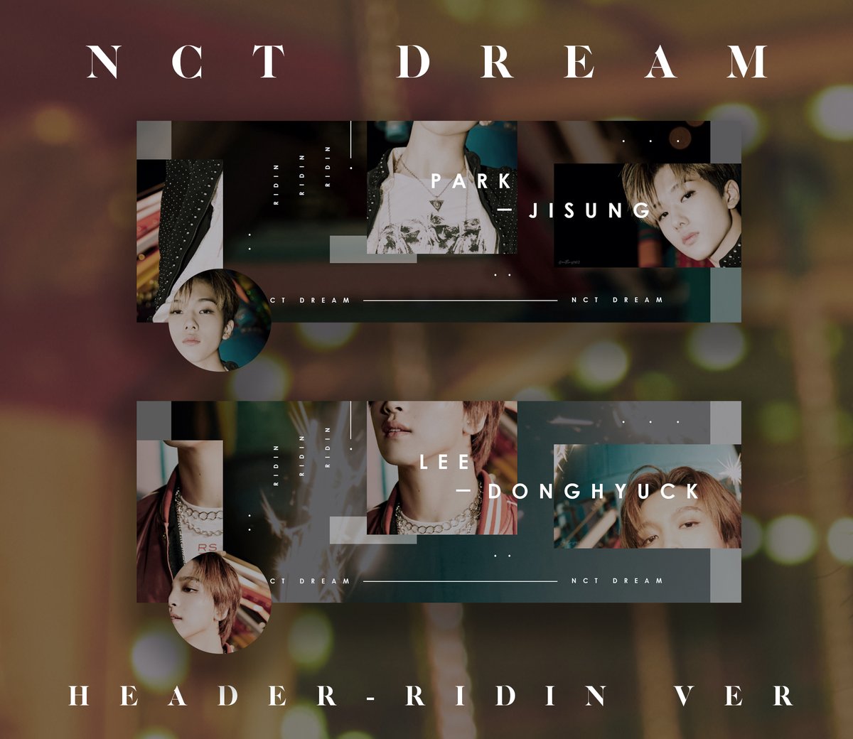 pristine1402's tweet photo. NCT  DREAM
RIDIN VER. HEADER https://t.co/ERKhcSK0iO