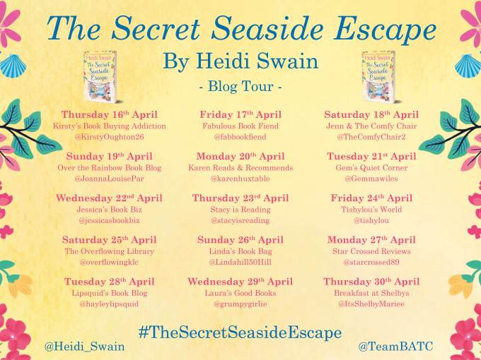 Lindahill50Hill's tweet image. My latest #blogger #review is lovely @Heidi_Swain #TheSecretSeasideEscape and I have a fab #guestpost for the #blogtour too lindasbookbag.com/2020/04/26/the… @harriett_col @TeamBATC @simonschusterUK @simonschusterPR @BookMinxSJV