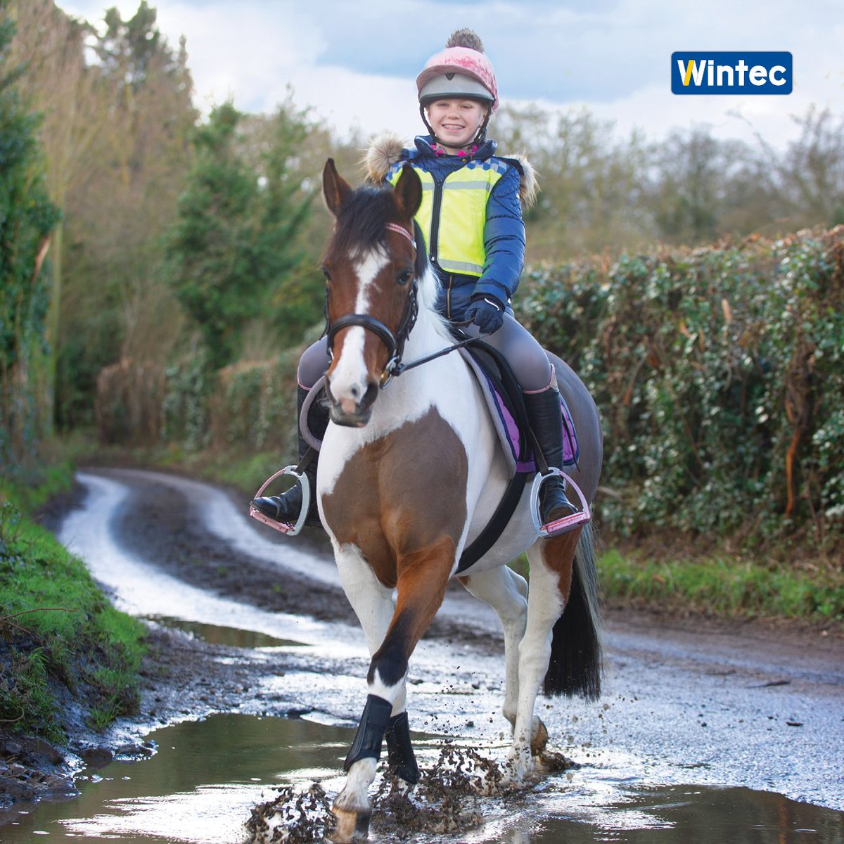 Hacking out just got more fun! 

From changeable cantles with fun messages and high-visibility fabric, to changeable stirrup keepers for a pop of colour... you'll find something to match your style at wintec-saddles.com