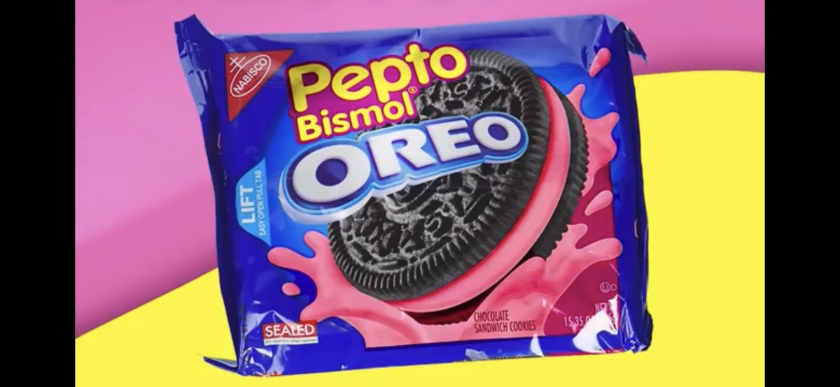 LineOreo's tweet image. Pepto Bismol. I’m out of control!