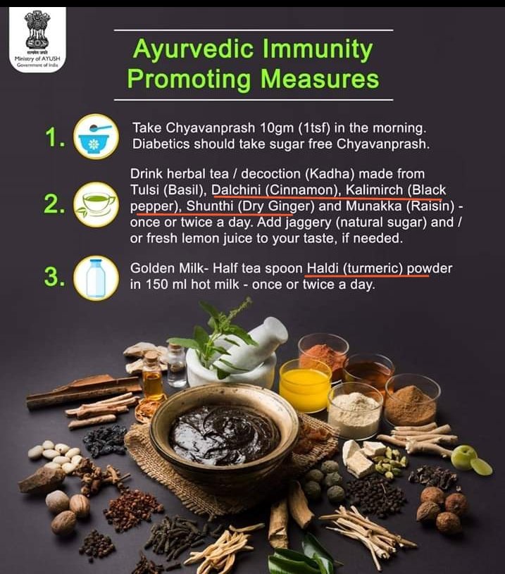 betiinnovative's tweet photo. MinistryofAYUSH
#AyurvedicImmunityPromotingMeasures
#Turmeric
#Cinnamon
#Ginger
#Garlic
#Blackpepper
#Cloves
#CardamomGreenand Black
#Sesame
#SUMMOR
#BoostYourImmunity
#BETi
https://t.co/6U1xzTSBCg https://t.co/uKSQmyBlRC