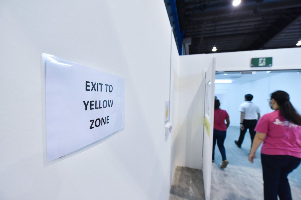 Also, any personnel entering the red zone has to don personal protective equipment (PPE). They’ll have to enter and exit via the yellow zone, where disinfecting processes occur so that nothing is carried into the safe area - the green zone.